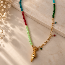Load image into Gallery viewer, Sweet Pepper Necklace with Multicolor Crystals