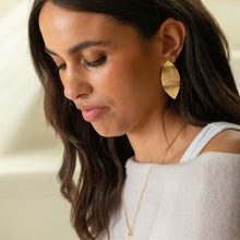 Load image into Gallery viewer, Quina ("KEEN-ah") Leaf Earrings
