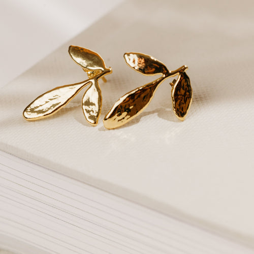 Sheinelle Jones earrings TODAY SHOW botanical earrings made from real plants botanical jewelry 