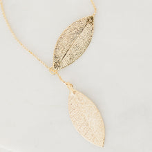 Load image into Gallery viewer, Quina ("KEEN-ah") Leaf Adjustable Necklace
